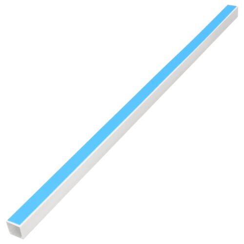 Cable Trunking Self-Adhesive 15x10mm 10M PVC Cord Cover Ducting Management - Image 2