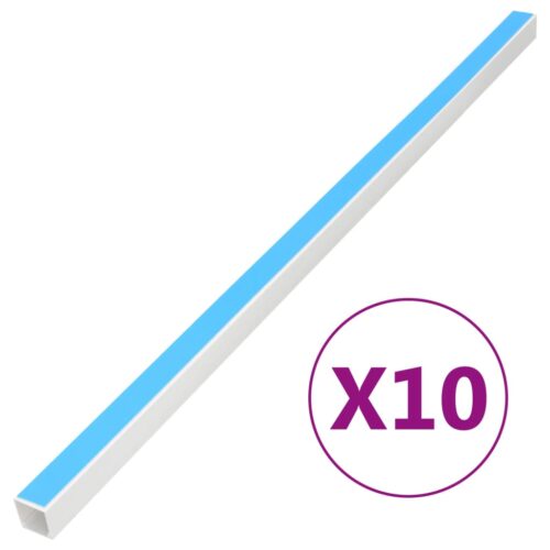 Cable Trunking Self-Adhesive 15x10mm 10M PVC Cord Cover Ducting Management - Image 9