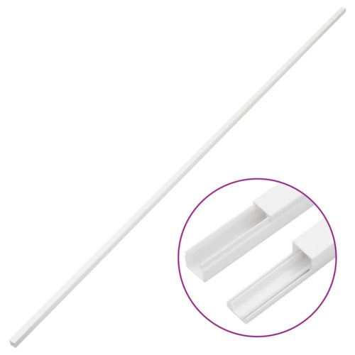 Cable Trunking 30x20mm 10M PVC Cord Cover Ducting Management - Image 3