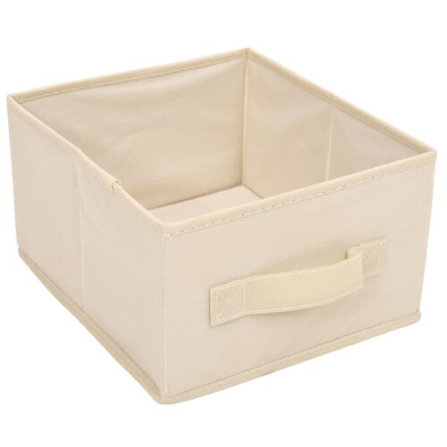 Storage Cabinet with 6 Drawers 55x29x55cm Cream Steel - Image 6