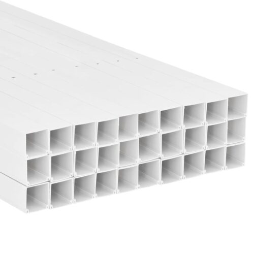 Cable Trunking 40x25mm 30M PVC Cord Cover Ducting Management - Image 5