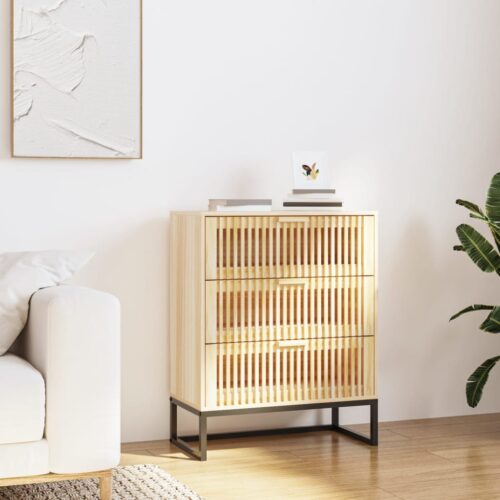Sideboard 60x30x75cm Engineered Wood - Image 2