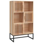 Highboard 70x35x125cm Engineered Wood