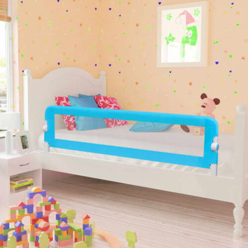 Toddler Safety Bed Rail 2pcs Blue 150x42cm - Image 8