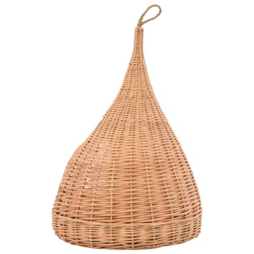 Cat House with Cushion 40x60cm Natural Willow Teepee - Image 5