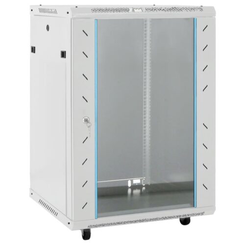 15U Network Cabinet with Swivel Feet 19" IP20 53x40x80cm