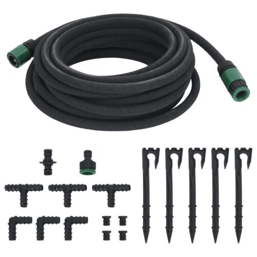 Garden Soaker Hose Black 0.6" 10M Rubber - Image 3