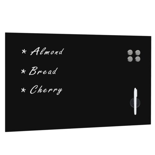 Wall Mounted Magnetic Blackboard Glass 100x60cm - Image 5