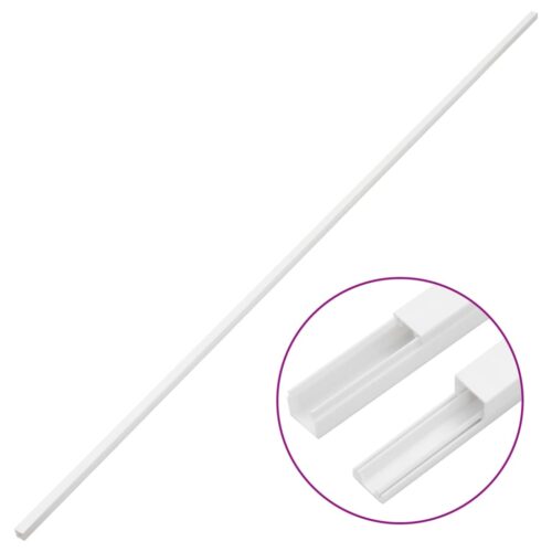 Cable Trunking 25x16mm 10M PVC Cord Cover Ducting Management - Image 3