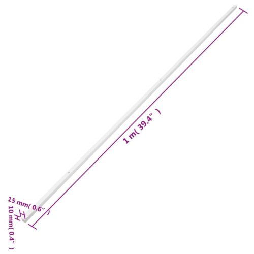 Cable Trunking 15x10mm 30M PVC Cord Cover Ducting Management - Image 9