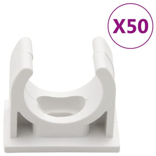 Cable Trunkings with Clips 20mm 30M PVC Cord Cover Ducting Management - Image 4