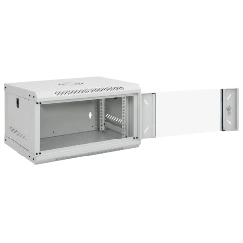 6U Wall Mounted Network Cabinet 19" IP20 53x40x30cm - Image 2