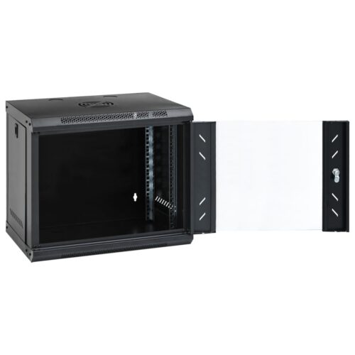 9U Wall Mounted Network Cabinet 19" IP20 53x40x45cm - Image 2