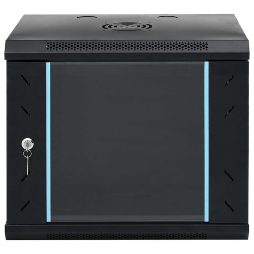 9U Wall Mounted Network Cabinet 19" IP20 53x40x45cm - Image 3