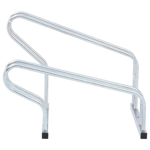 Bicycle Stand for 2 Bikes Floor Freestanding Galvanised Steel - Image 4