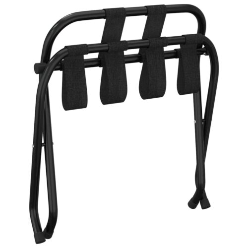 Luggage Rack with Backrest Black 56x39x52cm - Image 6