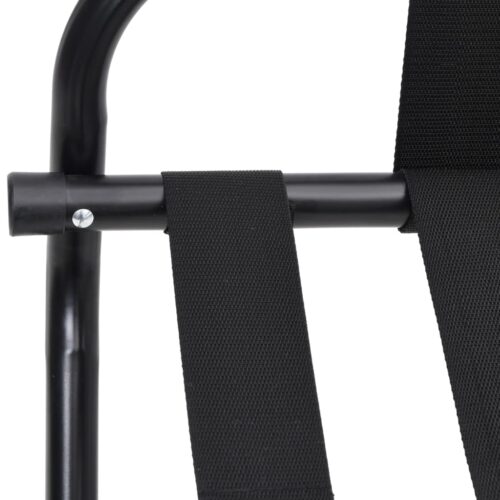 Luggage Rack with Backrest Black 56x39x52cm - Image 7