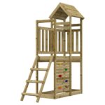 Outdoor Playset 52.5x110.5x214cm Impregnated Wood Pine