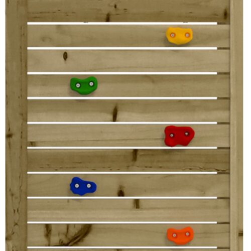 Outdoor Playset 52.5x110.5x214cm Impregnated Wood Pine - Image 9