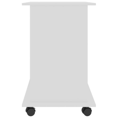 Computer Desk White 80x50x75cm Engineered Wood - Image 5