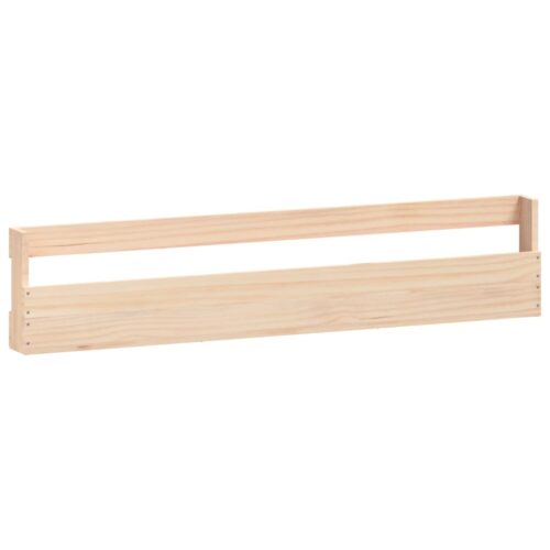 Wall-Mounted Shoe Racks 2pcs 110x9x23cm Solid Wood Pine - Image 5