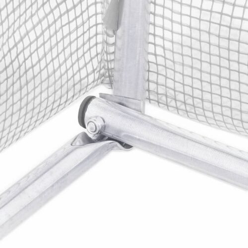 Steel Greenhouse Walk-in Tunnel Plant Garden Shed Grow House Dome White 6x2x2.85m - Image 8