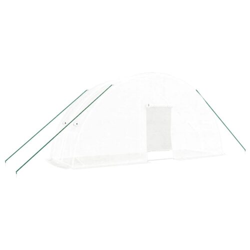 Steel Greenhouse Walk-in Tunnel Plant Garden Shed Grow House Dome White 6x2x2.85m - Image 13