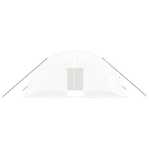 Greenhouse with Steel Frame White 6x4x2.85m - Image 4