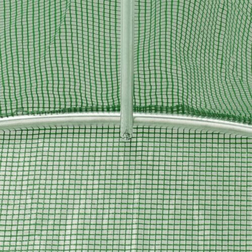 Steel Greenhouse Walk-in Tunnel Plant Garden Shed Grow House Dome Green 6x4x2.85m - Image 9