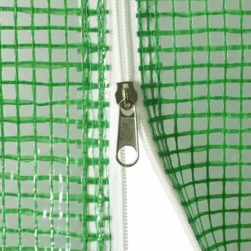 Steel Greenhouse Walk-in Tunnel Plant Garden Shed Grow House Dome Green 6x6x2.85m - Image 7