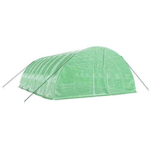 Steel Greenhouse Walk-in Tunnel Plant Garden Shed Grow House Dome Green 8x6x2.85m - Image 3