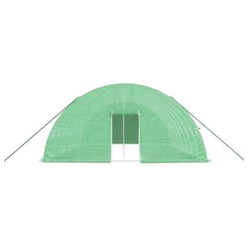 Steel Greenhouse Walk-in Tunnel Plant Garden Shed Grow House Dome Green 8x6x2.85m - Image 4