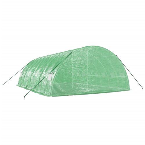 Steel Greenhouse Walk-in Tunnel Plant Garden Shed Grow House Dome Green 8x6x2.85m - Image 6