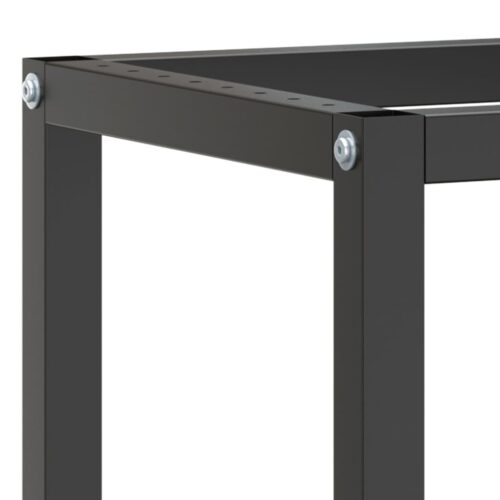 Work Bench Frame Matte Black Matte Red 110x50x79cm Metal - Image 6