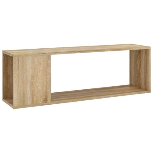 TV Cabinet Sonoma Oak 100x24x32cm Engineered Wood - Image 2