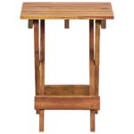 Plant Stand 30x30x38cm Solid Acacia Wood