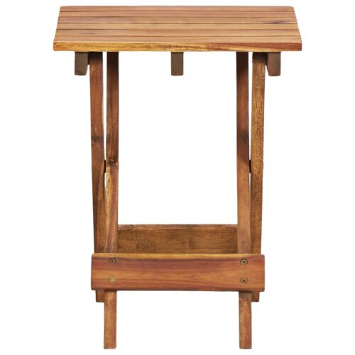 Plant Stand 30x30x38cm Solid Acacia Wood