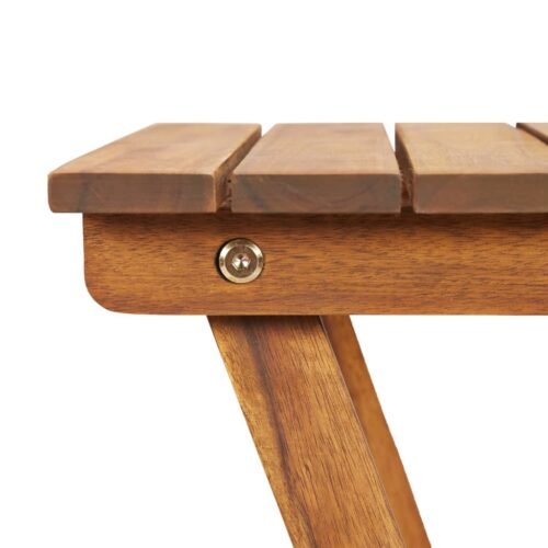 Plant Stand 30x30x38cm Solid Acacia Wood - Image 6