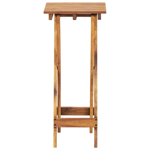 Plant Stand 30x30x67cm Solid Acacia Wood
