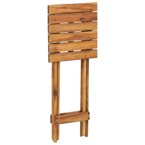 Plant Stand 30x30x67cm Solid Acacia Wood - Image 4
