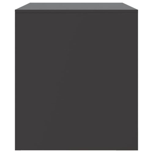 TV Cabinets 2pcs Black 67x39x44cm Steel - Image 8