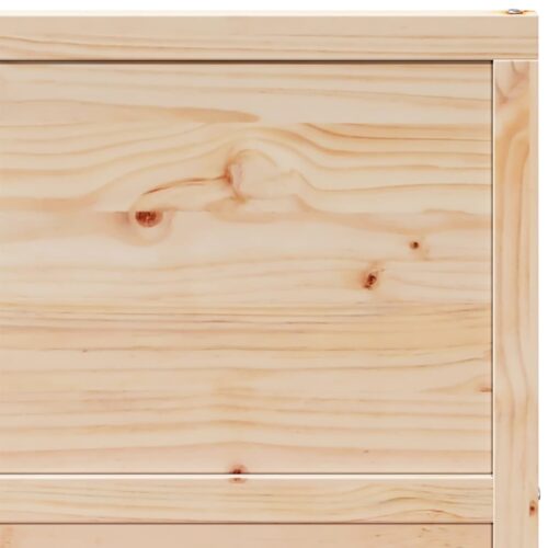 Barn Door 80x208cm Solid Wood Pine - Image 8