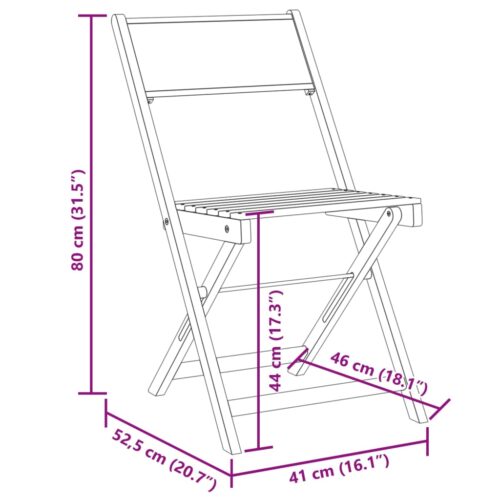3-Piece Bistro Set Cream White Fabric Wood Timber Outdoor Patio Furniture - Image 12