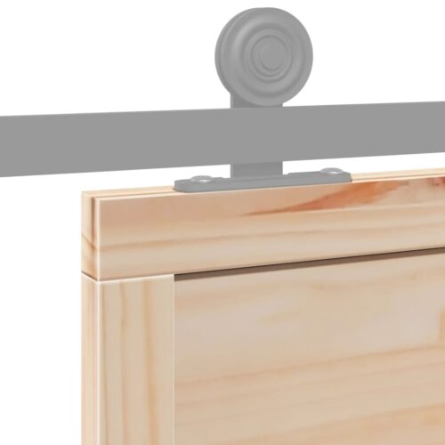 Barn Door 100x208cm Solid Wood Pine - Image 7