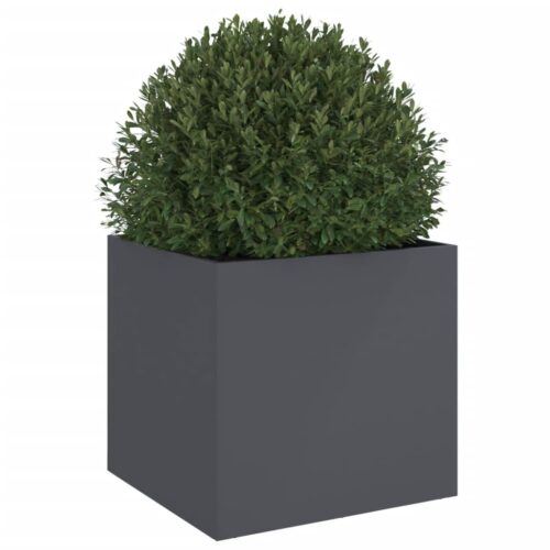 Planter Anthracite 49x47x46cm Steel - Image 4