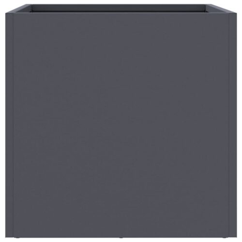 Planters 2pcs Anthracite 32x30x29cm Steel - Image 6