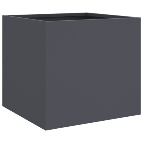 Planters 2pcs Anthracite 32x30x29cm Steel - Image 7