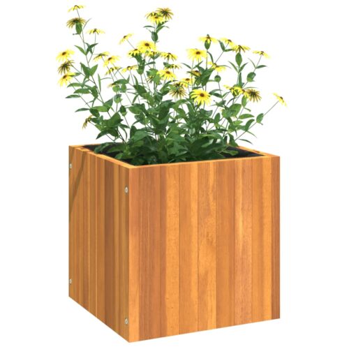 Garden Planter 35x35x35cm Solid Wood Acacia - Image 4