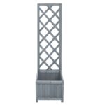 Trellis Planter 40x30x135cm Solid Firwood