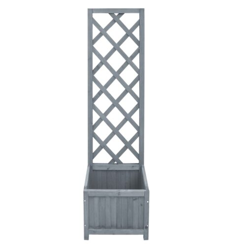 Trellis Planter 40x30x135cm Solid Firwood